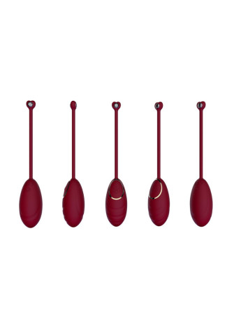 Œuf vibrant rouge avec télécommande USB - DAISYRED